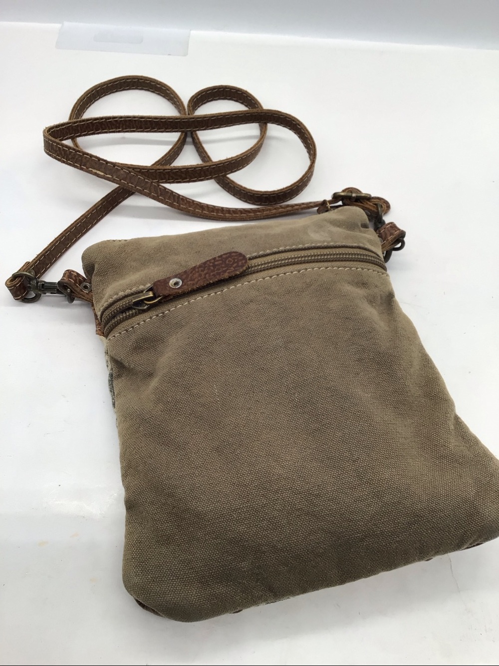 Myra Upcycle Flare Crossbody Bag - Picture 4 of 8